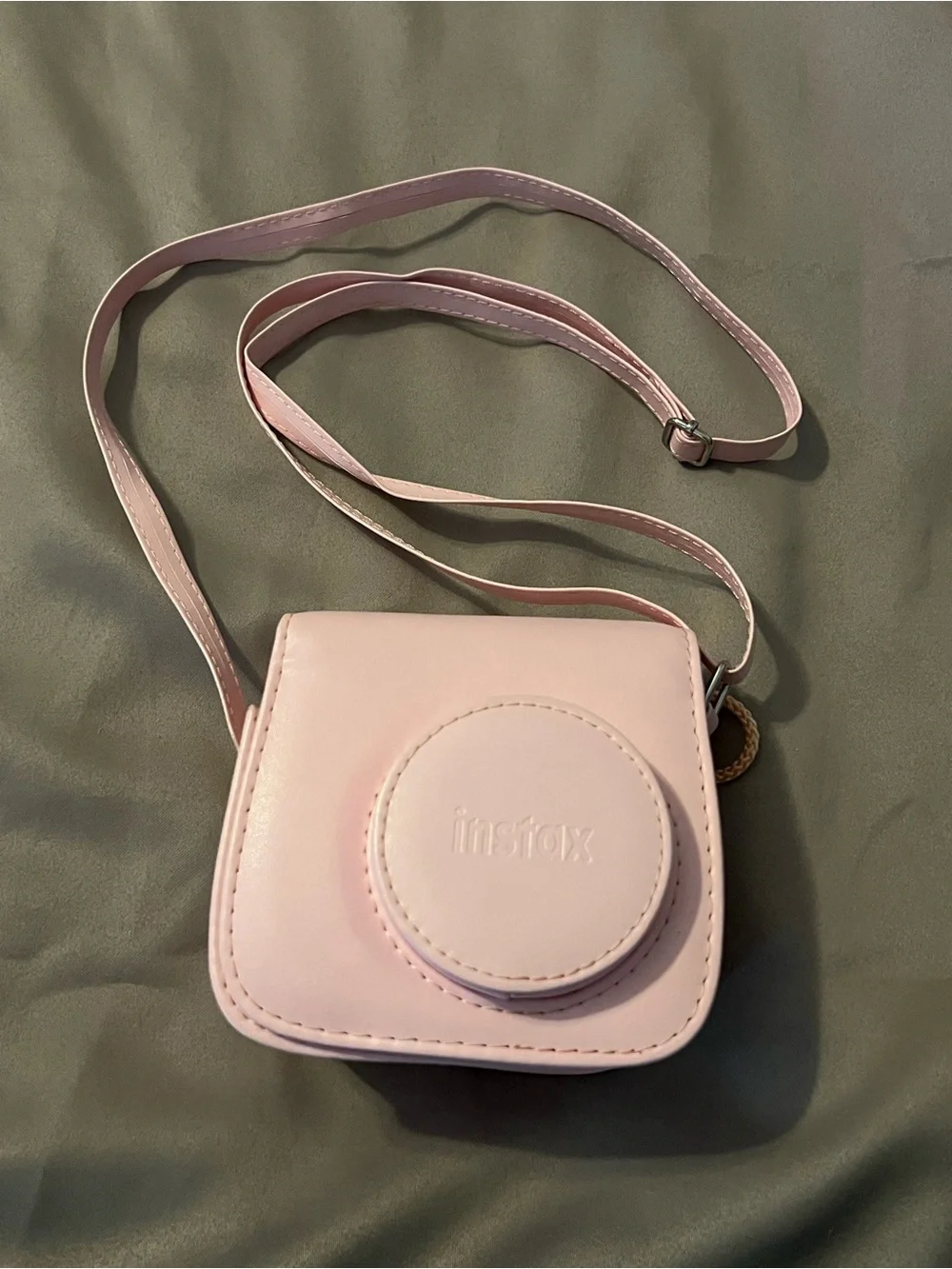 Fujifilm Instax Mini 7+ Instant Camera in Pink with Matching Case and extra film